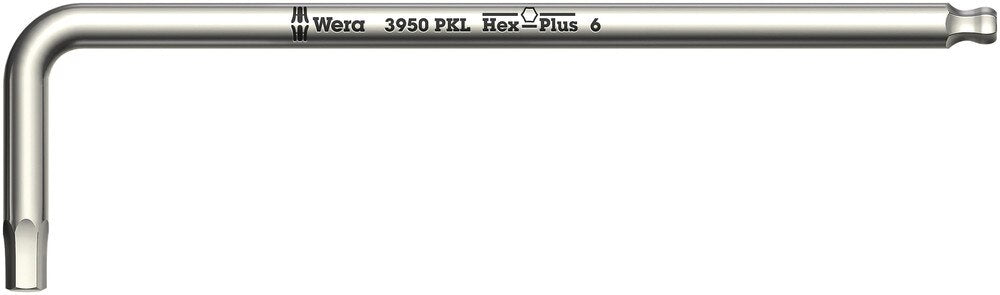 3950 PKL Hex-Plus L-Key, Stainless, 2 x 101mm