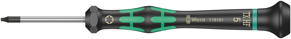 2067 TORX HF Micro Screwdriver w/ Holding Function, T5 x 40mm
