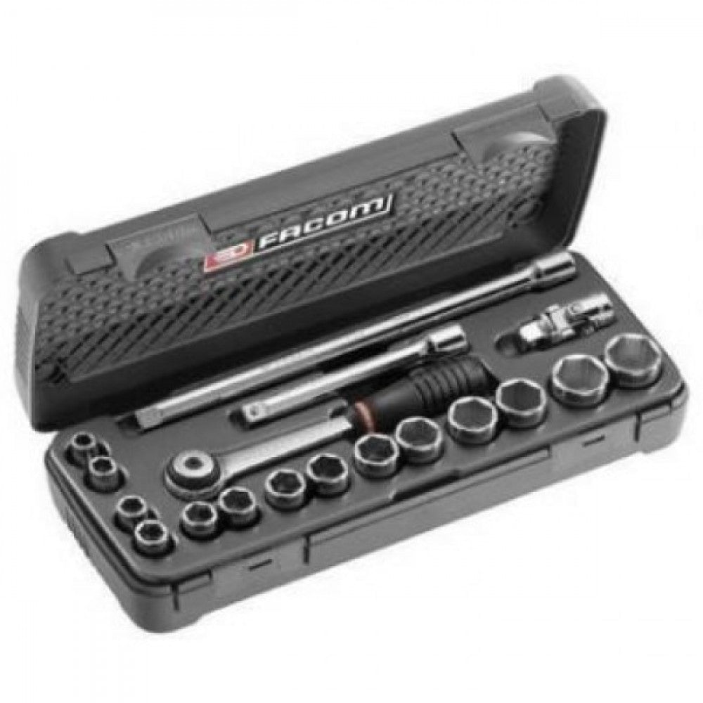 Facom Socket Set 3/8" Drive 8-22mm 18Pce Facom J.161-2P6