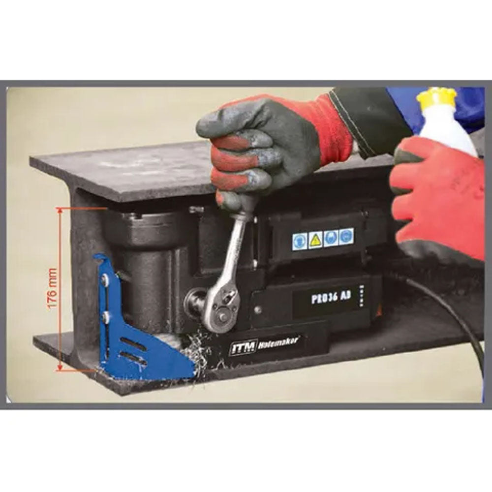 Holemaker PRO36AD Magnetic Base Angle Drill 240V