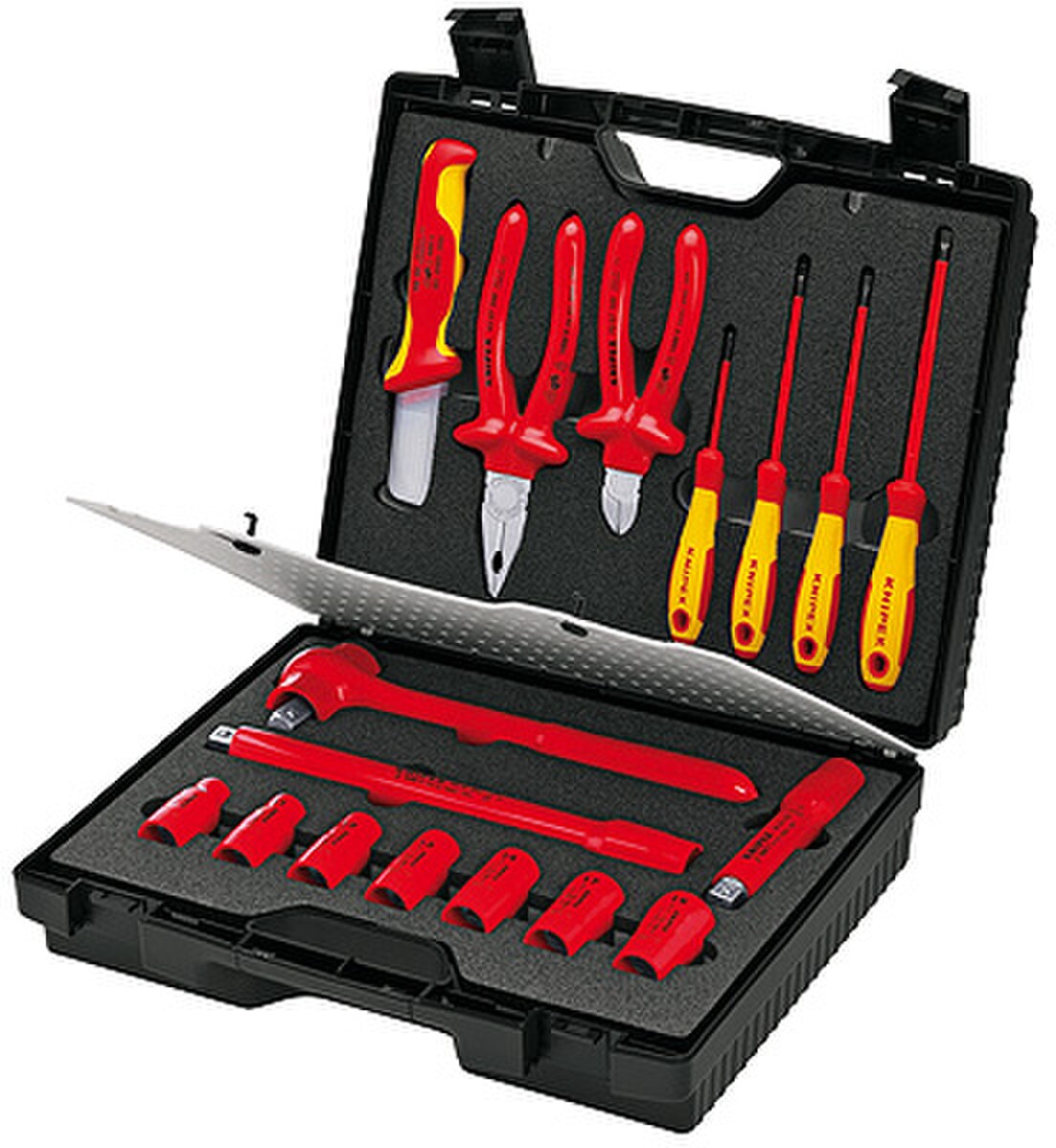 KNIPEX Tool Case Compact Insulated 17 Parts