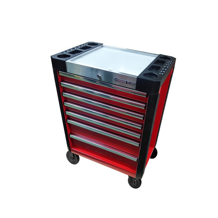 King Tony 7 Draw Roll Cab With Ss Trim