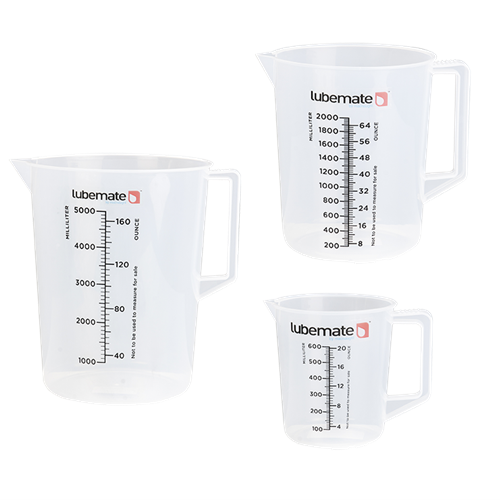 600mL/2L/5L Measuring Jug Combo
