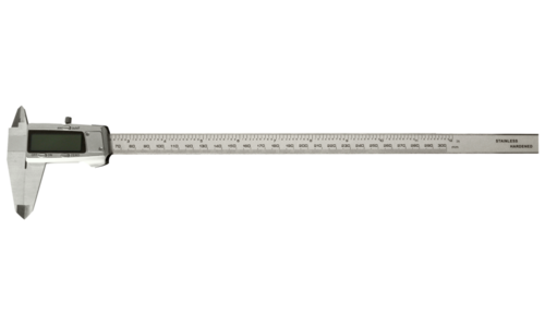 Vernier Caliper w/ Fractions, 300mm (12")