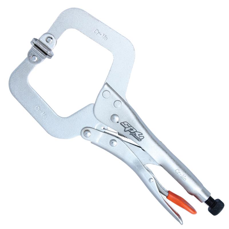 Locking C-Clamp Pliers Swivel Jaw, 275mm (11")