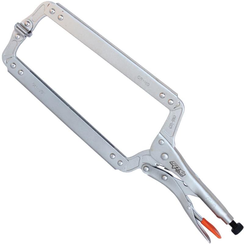 Locking C-Clamp Pliers Swivel Jaw, 450mm (18")