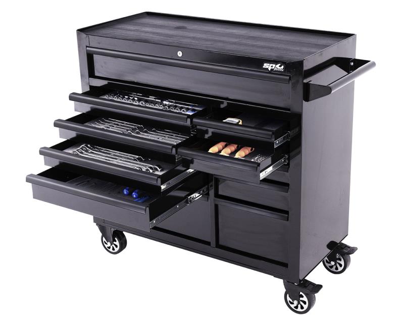 Custom Series Roller Cabinet Metric/SAE Tool Kit (Black/Black), 364 Piece