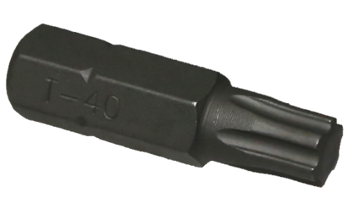 5/16" Hex Impact Torx-Plus Insert Bit, T40 x 30mm