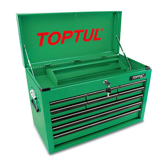 Toptul Tool Chest Top 9 Drawer 660x307x434mm 6xSmall 2xMedium 1xLarge Toptul TBAA0901
