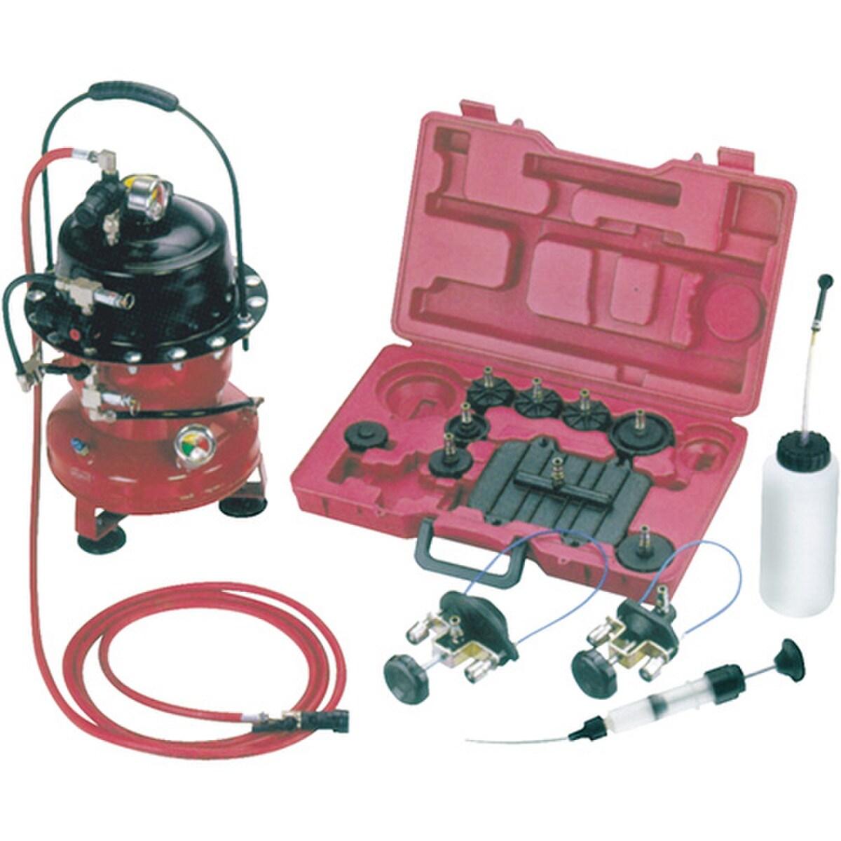 T&E Portable Pressure Brake Bleeder Kit