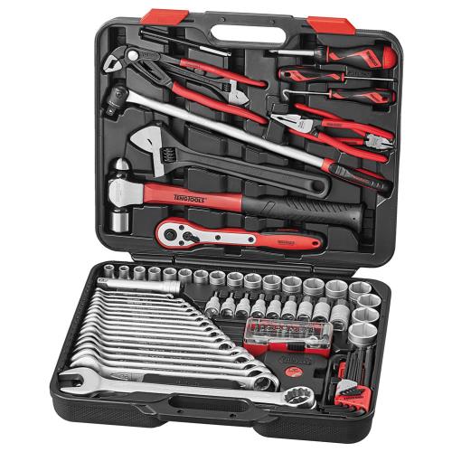Teng 105pc 1/2in Dr. Metric H/Duty Vehicle Tool Set