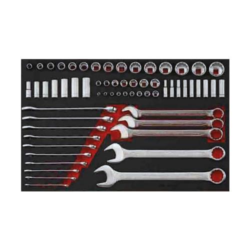 Teng 62pc AF Socket & Combination Spanner Set (EVA)