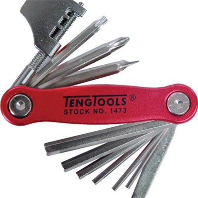 Teng 11pc Retractable Bike Kit