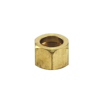 5/16in Brass Nut Solder-On**