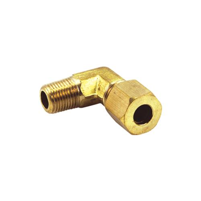 5/16in x 1/4in BSP Brass Single Union Elbow 90Deg****