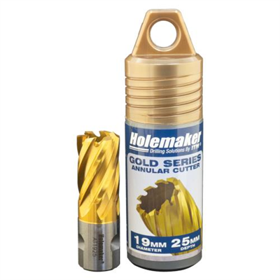 Holemaker Uni Shank Tinite (Tin) Cutter 19mmx25mm