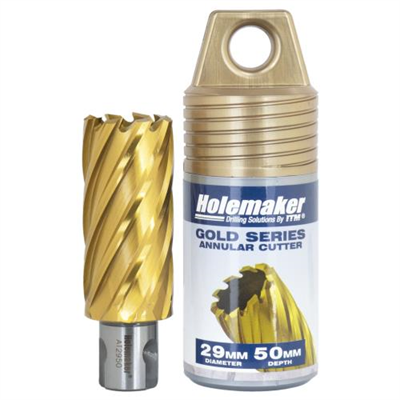Holemaker Uni Shank Tinite (Tin) Cutter 29mmx50mm