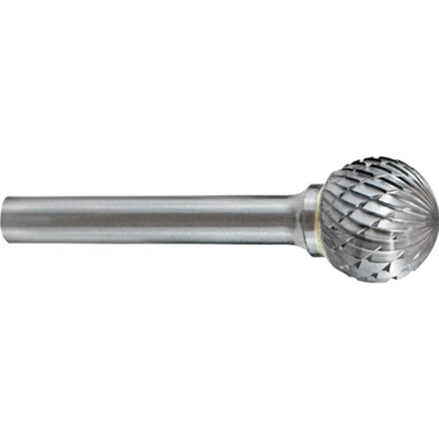 Holemaker Carbide Burr 3/8inx1/4in Ball Shape DC