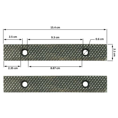 Groz Spare Jaws - GZ35403/GZ35473 6in/150mm Vice (Pair)