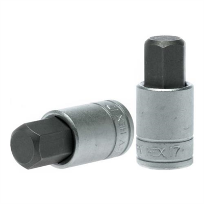 Teng 1/2in Dr. Bit Socket Hex 17mm
