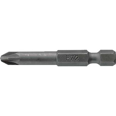Teng 3Pc 1/4in Hex PZ#3 Bit x 50mm (L)