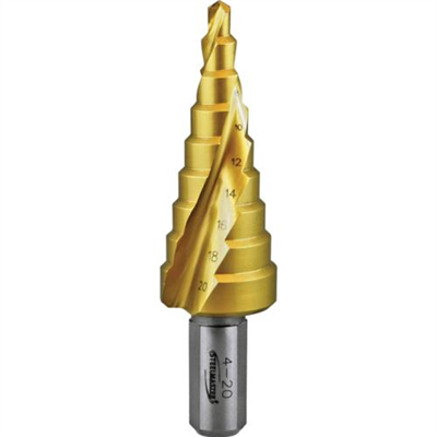 Holemaker Step Drill Spiral Flute 5-25mm