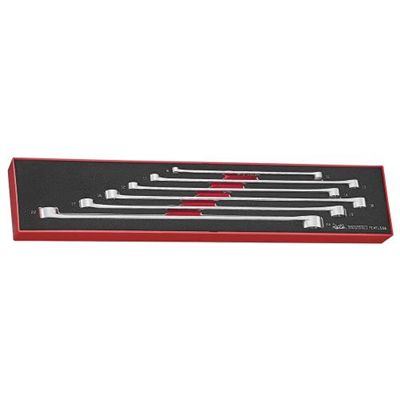 Teng 6pc Long Ring Spanner Set - TEX-Tray