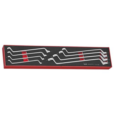 Teng 8pc Double Ring Spanner Set 6-22mm - TEX-Tray