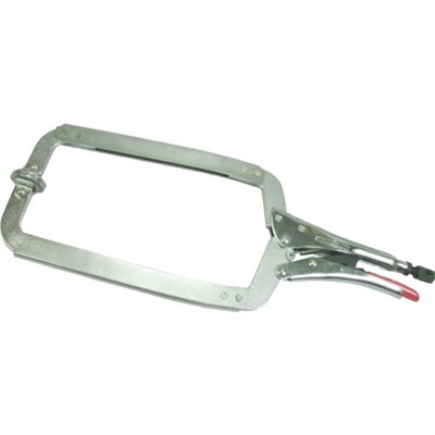Stronghand Locking C-Clamp (OAL 450mm Swivel Pad)**