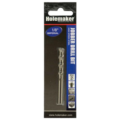 Holemaker Jobber Drill 1/8in - 2pc (Carded)