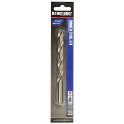 Holemaker Jobber Drill 25/64in - 1pc (Carded)