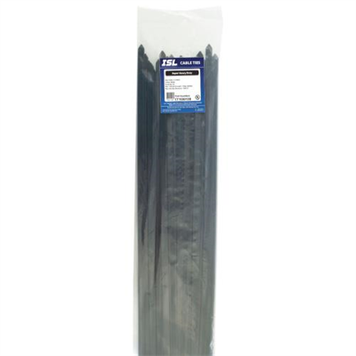 ISL 1030 x 13.0mm UV Nylon Cable Tie - Blk. - 50pk