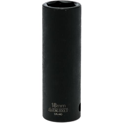 Teng 1/2in Dr. Deep Impact Socket 18mm ANSI