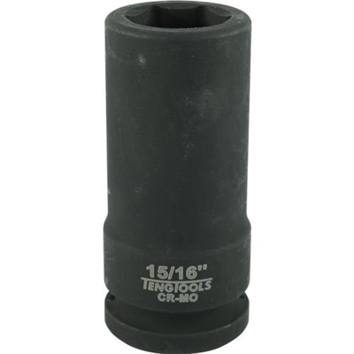 Teng 3/4in Dr. Deep Impact Socket 15/16in