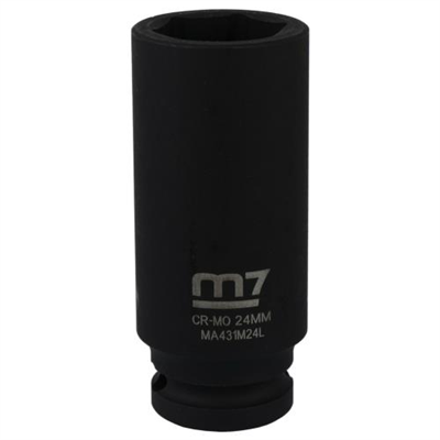 M7 Deep Impact Socket 1/2in Dr. 24mm