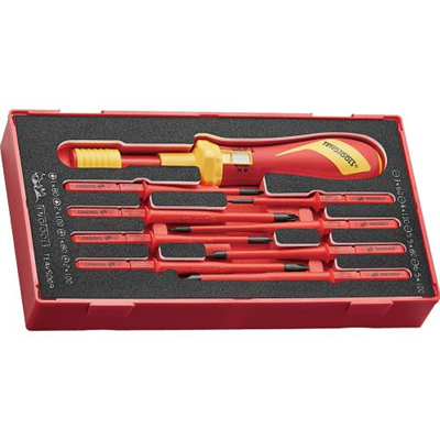 Teng 9pc 1000V VDE Torque Screwdriver Set - TC-Tray (EVA)