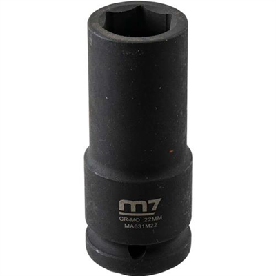M7 Deep Impact Socket 3/4in Dr. 22mm