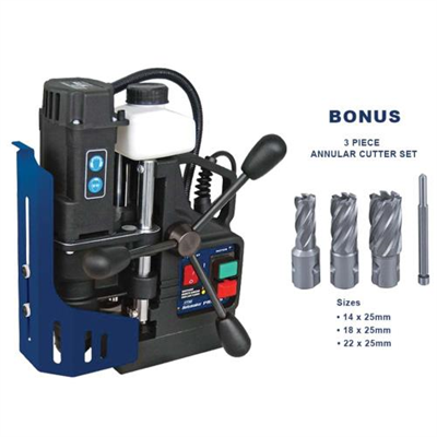 Holemaker PRO35 MagBase Drill 920W/350RPM -Bonus Cutter Set