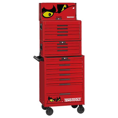 Teng 1034pc Pro35™ 26in Stack Tool Kit - Red