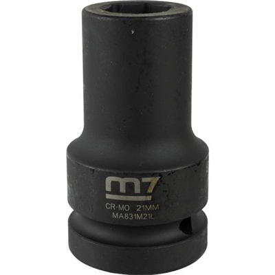 M7 Deep Impact Socket 1in Dr. 21mm