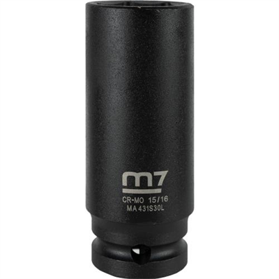 M7 Deep Impact Socket 1/2in Dr. 15/16in