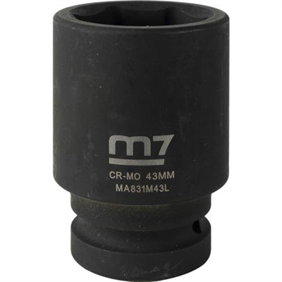 M7 Deep Impact Socket 1in Dr. 43mm