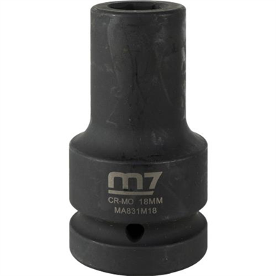 M7 Deep Impact Socket 1in Dr. 18mm