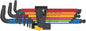 950/9 Multicolour Hex-Plus 2 L-Key Set, BlackLaser (Imperial)