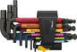950/9 Multicolour Hex-Plus 3 L-Key Set, BlackLaser