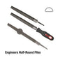 Half Round Second Cut File, 400mm