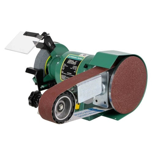 Abbott & Ashby 6" Industrial Grinder with Linishing Attachment, 915mm x 50mm