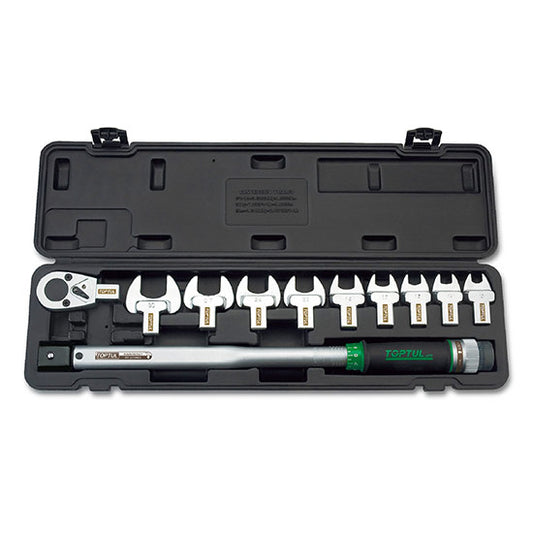 Toptul Torque Wrench Set 1/2ʺ Drive 11Pc 13-30mm 40-210Nmtoptul Gaai1101