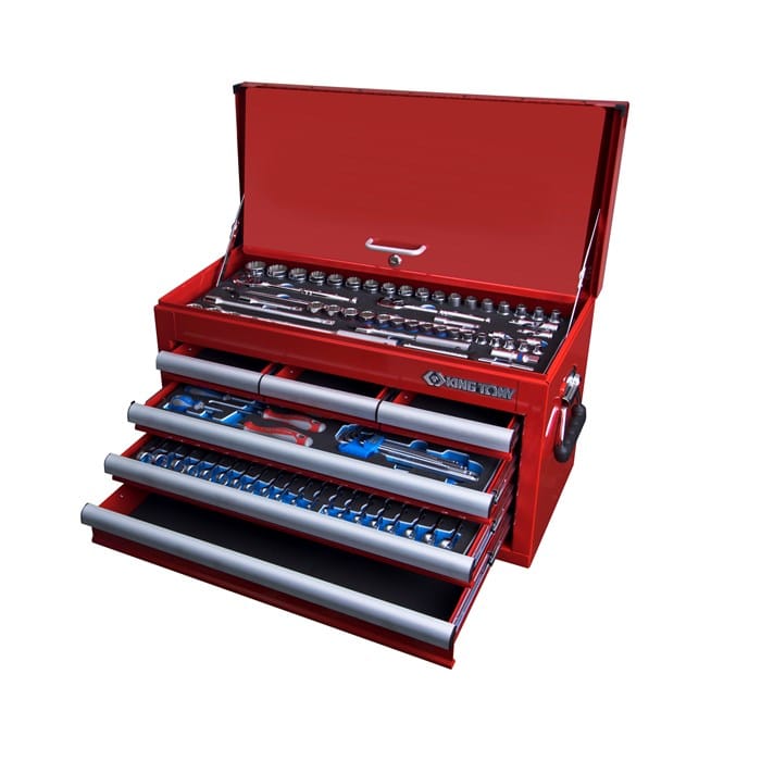 King Tony 152PC Tool Set in 6-Drawer Box (Metric + Imperial)