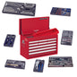 King Tony 219Pc Tool Set 9 Draw (Red) – 1X Kt911-000Crd02 – 1X Kt87411K-9B